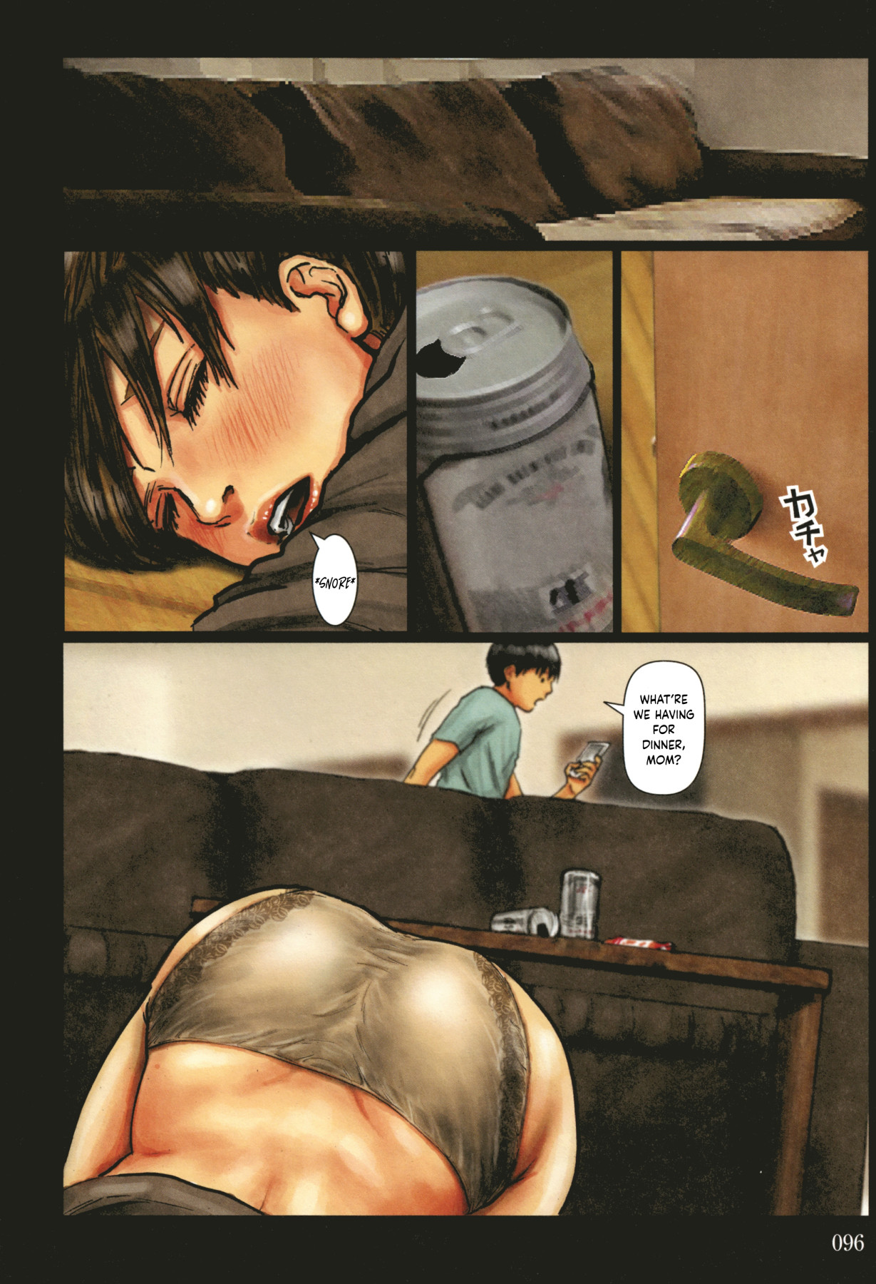 Hentai Manga Comic-Using Mom's Holes-Read-91